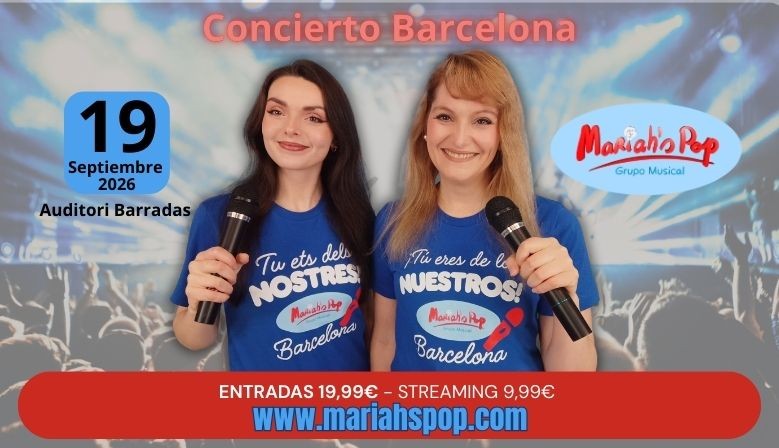 3er concierto Mariah's Pop